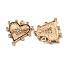 Alloy Enamel Pendants FIND-K030-17G-G-2