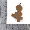 Halloween Theme Resin Pendants RESI-M046-01D-3