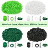 CHGCRAFT 4800Pcs 4 Colors PE Fuse Beads KY-CA0001-39-2