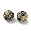 Tibetan Style Brass Beads KK-M284-47AB-2