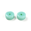 Opaque Solid Color Glass Beads GLAA-N007-6x3mm-A04-2