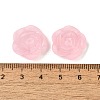 Frosted Transparent Acrylic Beads OACR-U006-03B-3