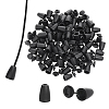 Plastic Cord End Caps FIND-WH0750-205-1