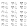 Unicraftale 100Pcs 304 Stainless Steel Cuff Earrings STAS-UN0037-11-1