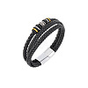 Imitation Leather Cord Multi-strand Bracelets for Men PW-WGD2A27-02-1
