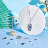 Evil Eye Jewelry Making Finding Kit FIND-PH0008-04-5