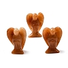 Natural Red Aventurine Angel Figurine DJEW-N006-01A-35-1