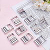 10Pcs Stainless Steel Cam Lock Lever Buckles STAS-GO0001-35-4