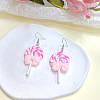 Alloy Polymer Clay Dangle Earrings FS-WG86A62-02-1