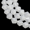 Imitation Jade Glass Beads Strands EGLA-A039-J4mm-D06-3
