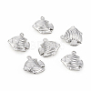 Non-Tarnish 304 Stainless Steel Pendants STAS-I149-03P-1