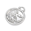12 Constellations 304 Stainless Steel Pendants STAS-F354-01P-08-2