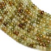 Natural Green Garnet Beads Strands GG-CBA77FB-C01-01-3