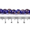 Handmade Gold Sand Lampwork Beads LAMP-Z009-01P-5