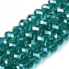 Glass Beads Strands GR11MMY-68L-1