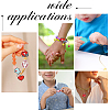 12Pcs 12 Styles Silicone Beads SIL-CA0002-85-6