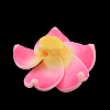 Handmade Polymer Clay 3D Flower Plumeria Beads LS-CLAY-Q192-15mm-10-2