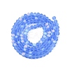 Transparent Glass Beads Strands EGLA-A044-T4mm-MB14-3
