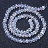 Electroplate Glass Beads Strands EGLA-A044-T4mm-B19-2