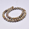 Natural Maifanite/Maifan Stone Beads Strands X-G-F353-4mm-2