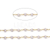 3.28 Feet Handmade Brass CCB Plastic Link Chains X-CHC-I036-56G-2