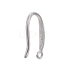 925 Sterling Silver Earring Hooks STER-L054-11P-3