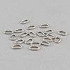 Tarnish Resistant 304 Stainless Steel Open Jump Rings Oval Jump Rings STAS-Q186-03-6.5x5mm-1