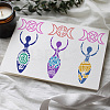 PET Hollow Out Drawing Painting Stencils DIY-WH0391-0613-6