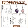 3Pcs Alloy Pendant Necklaces NJEW-PH01576-2