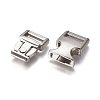 Alloy Adjustable Quick Side Release Buckles LS-PALLOY-WH0067-65P-2
