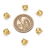 Tibetan Style Alloy Kitten Beads TIBEP-GC178-G-RS-3