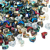  184Pcs 8 Style Electroplate Glass Beads Strands EGLA-TA0001-24-3