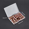 Imitation Jade Glass Cabochons GLAA-NB0001-23-6