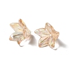 Transparent Acrylic Bead Caps OACR-H016-05D-2