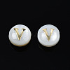 Natural Freshwater Shell Beads SHEL-S278-036V-3