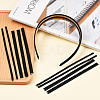 10Pcs 2 Styles Resin Firm Headband Non-slip Strip FIND-SP0020-61-5