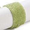 Natural Peridot Beads Strands X-G-B107-A06-01A-1