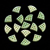 Luminous Resin Imitation Chocolate Decoden Cabochons RESI-K036-28F-04-4