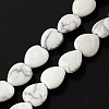 Natural Howlite Bead Strands G-R190-21-1