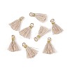 Polycotton(Polyester Cotton) Tassel Pendant Decorations FIND-S281-25-1