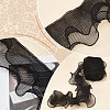 5 Yards 2-Layer Polyester Pleated Ribbon OCOR-FG0002-05A-4