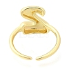 Rack Plating Brass Open Cuff Rings RJEW-S394-01G-Z-3