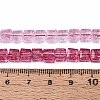Crackle Transparent Glass Beads Strands GLAA-N062-6mm-08-4