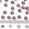 Transparent Glass Beads SEED-S040-08A-07-4