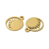 Ion Plating(IP) 304 Stainless Steel Charms STAS-J042-16G-2