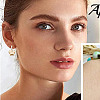 40Pcs 2 Style Brass Beads KK-GO0001-03-8