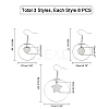 Unicraftale Stainless Steel Dangle Earrings STAS-UN0012-01-5