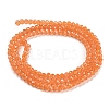 Baking Painted Transparent Glass Beads Strands DGLA-A034-J2mm-B03-3