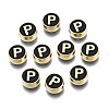 Alloy Enamel Beads ENAM-N052-006-02P-RS-1