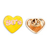 Heart with Word 80's Enamel Pin JEWB-N007-180-2